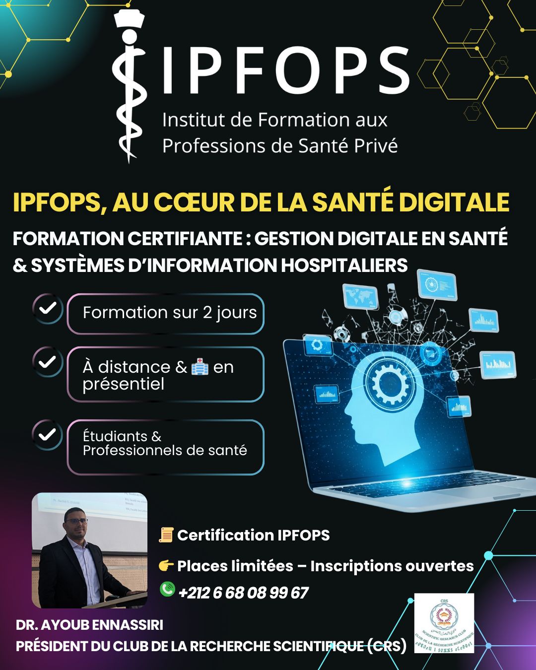 Formation Santé Digitale IPFOPS